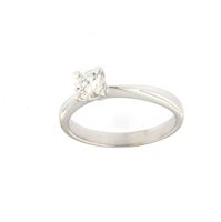 Anello Soranzo Gioielli Donna Solitario in Oro bianco Diamante 0.43 Ct NP10403594 - NP10403594